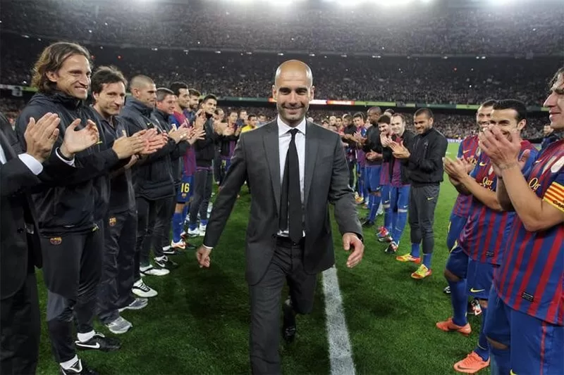 Pep Guardiola chính là người đã nâng tầm Tiki Taka thành một trường phái