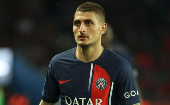 Marco Veratti trong màu áo CLB bóng đá PSG